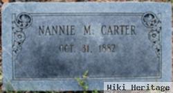 Nannie M Carter