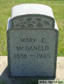 Mary E Mcdaneld