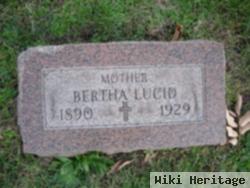 Bertha Jaynes Lucid