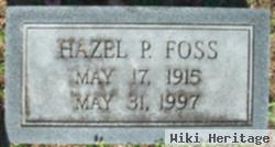 Hazel P Foss