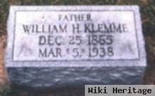 William Henry Klemme