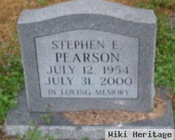 Stephen E Pearson