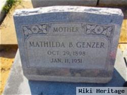 Matilda B Brandt Genzer