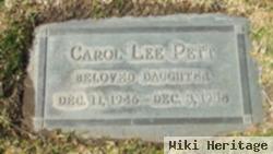 Carol Lee Pett