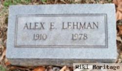 Alexander Edward "alex" Lehman