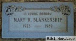 Mary R Blankenship