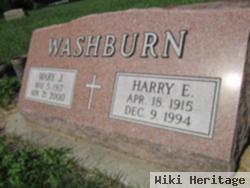 Harry E Washburn