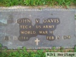 John V Davis