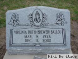 Virginia Ruth Brewer Ballou