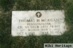 Thomas H Morgan