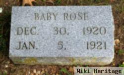 Baby Boy Rose