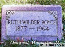 Ruth Wilder Boyce