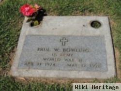 Paul W Bowling