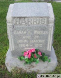 Sarah E Wheeler Harris