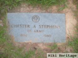 Chester A. Stephens