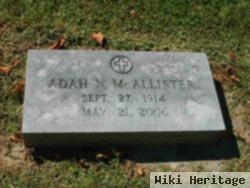 Adah N. Mcallister