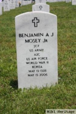 Sgt Benjamin A J "a.j." Mosey, Jr
