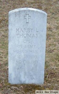 Harry L Thomas