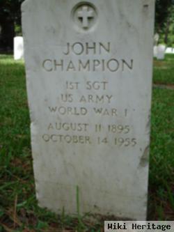 John Champion, Jr