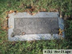 Ransom Huey Harris