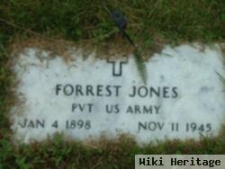 Pvt Forrest Jones