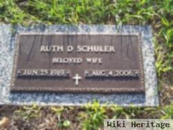 Ruth D. Schuler