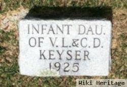 Infant Daughter Keyser