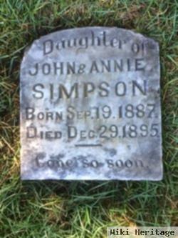 Margaret Annie Simpson