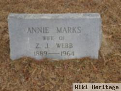 Annie Lee Marks Webb