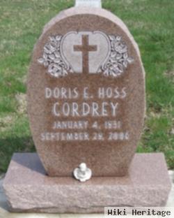 Doris Elizabeth Hoss Cordrey