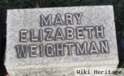 Mary Elizabeth Weightman