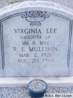 Virginia Lee Mullikin