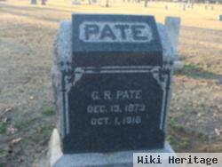 George R Pate