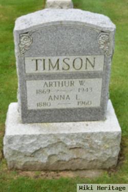 Arthur W Timson