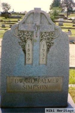 Edward Palmer Simpson