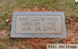 Mary Lester Hyde