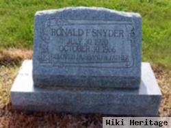 Ronald Frank Snyder