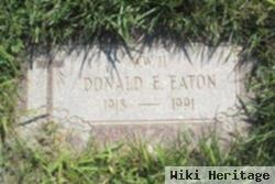 Donald E Eaton