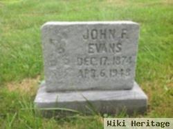 John F Evans