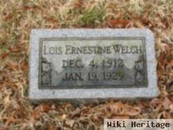 Lois Ernestine Welch