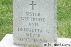 Sr Henrietta C Meyer