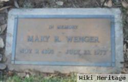 Mary R. Wenger