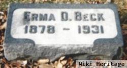 Erma Dean Snyder Beck