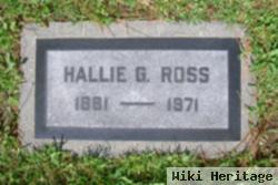 Mary Hallie Guthrie Ross