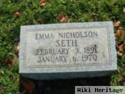 Emma Nicholson Seth