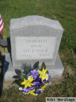 Donald H "buck" Metzger