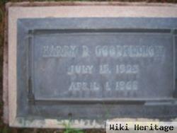 Harry D Goodfellow