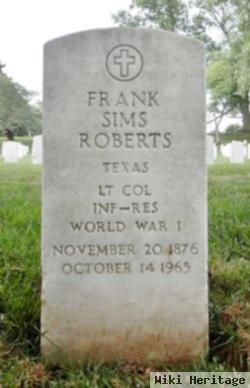 Frank S Roberts