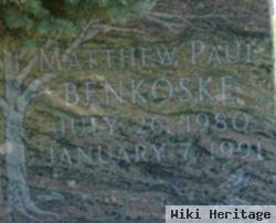 Matthew Paul Benkoske