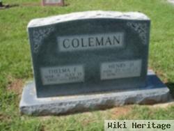 Thelma F. Coleman